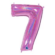 sifferballong-glitter-rosa-9