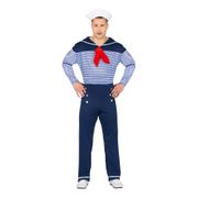 Sjöman Herr Maskeraddräkt