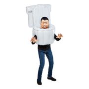 Skibidi Toilet Man Barn Kostyme