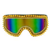 Skibriller Aprè-ski Gull med Nagler