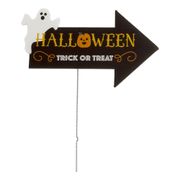 Skilt Halloween Trick or Treat