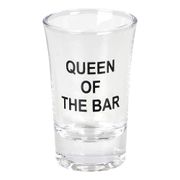 Snapsglas Queen of the Bar