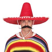 Sombrero Stor Röd