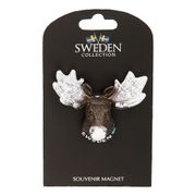 Souvenir Magnet Sweden Älghuvud