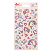 Klistermærker Glitter Enhjørninger