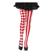 Strumpbyxor Harlequin Röd Deluxe