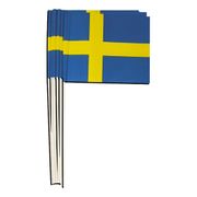 Sverigeflagg på Pinne