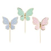 Kakedekorasjon Sommerfugler