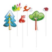 Tårtdekorationer Skogsdjur