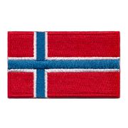 Stoffmerke Norsk Flagg