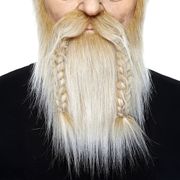 Viking Mustasch med Skägg Beige