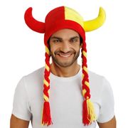 Vikingahjälm Spanien med Flätor