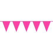 Vimpelgirlang Rosa Extra Lång