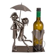 Metallinen viiniteline Rakkauspari