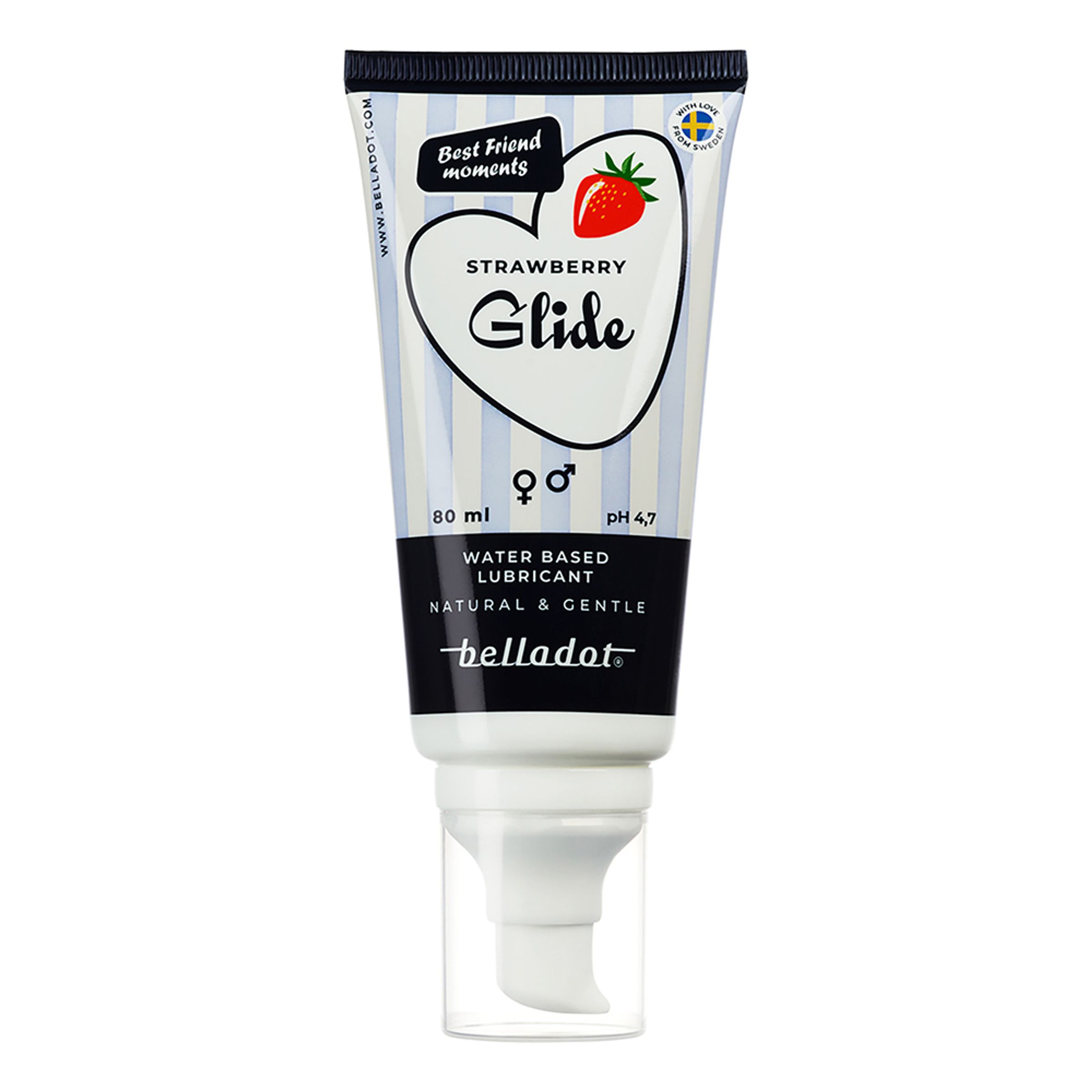 Belladot Lubricant Strawberry Glidmedel - 80 ml
