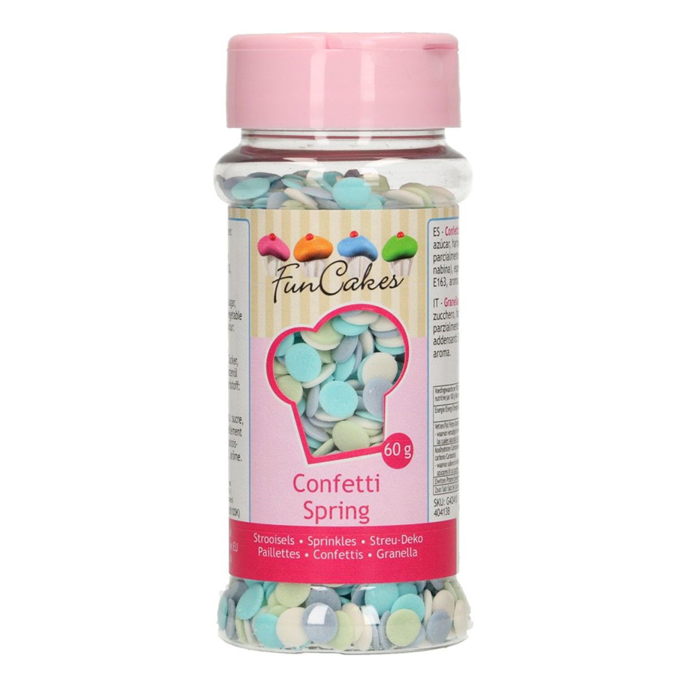 FunCakes Strössel Confetti Spring - 60 g