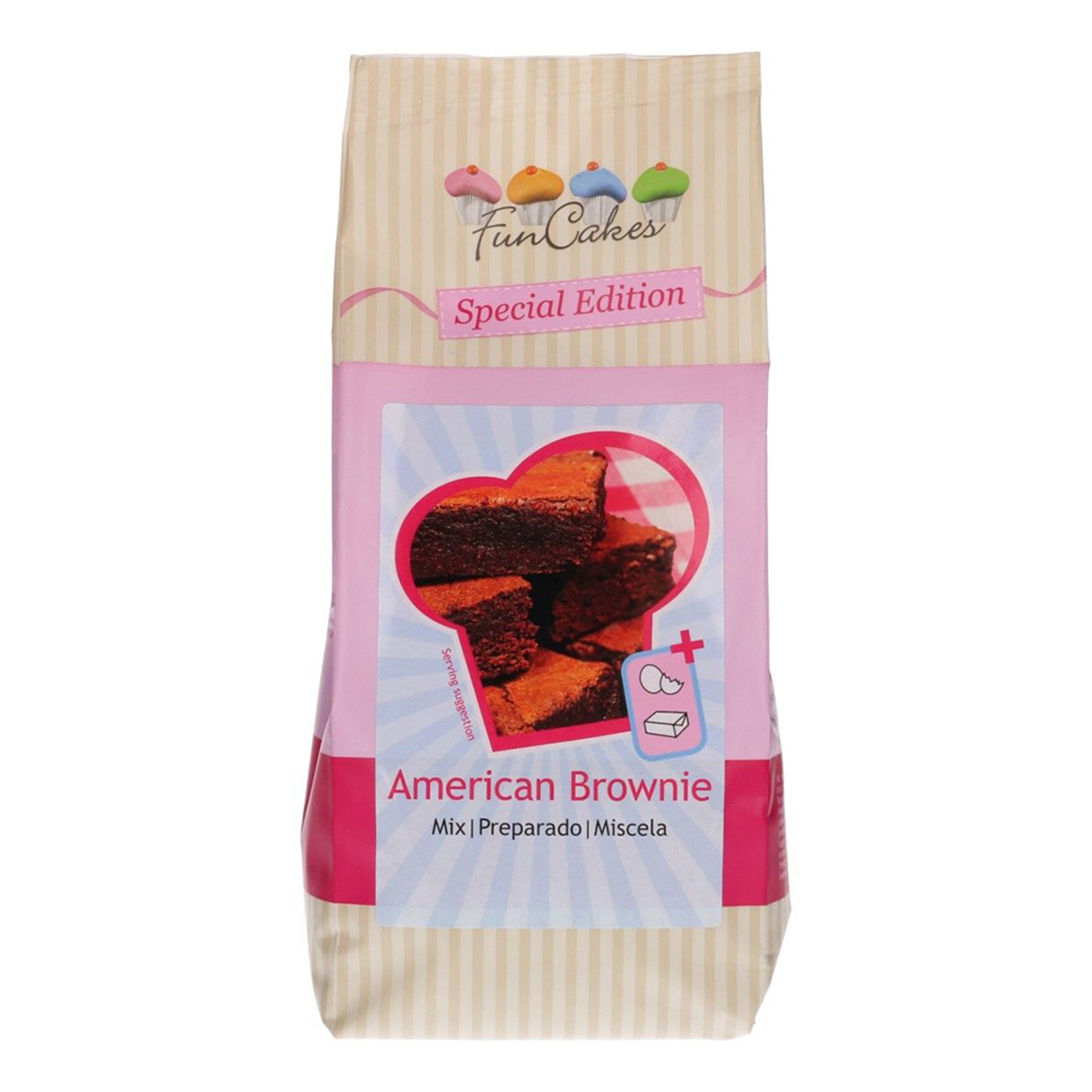FunCakes Special Edition Mix For American Brownie - 500g