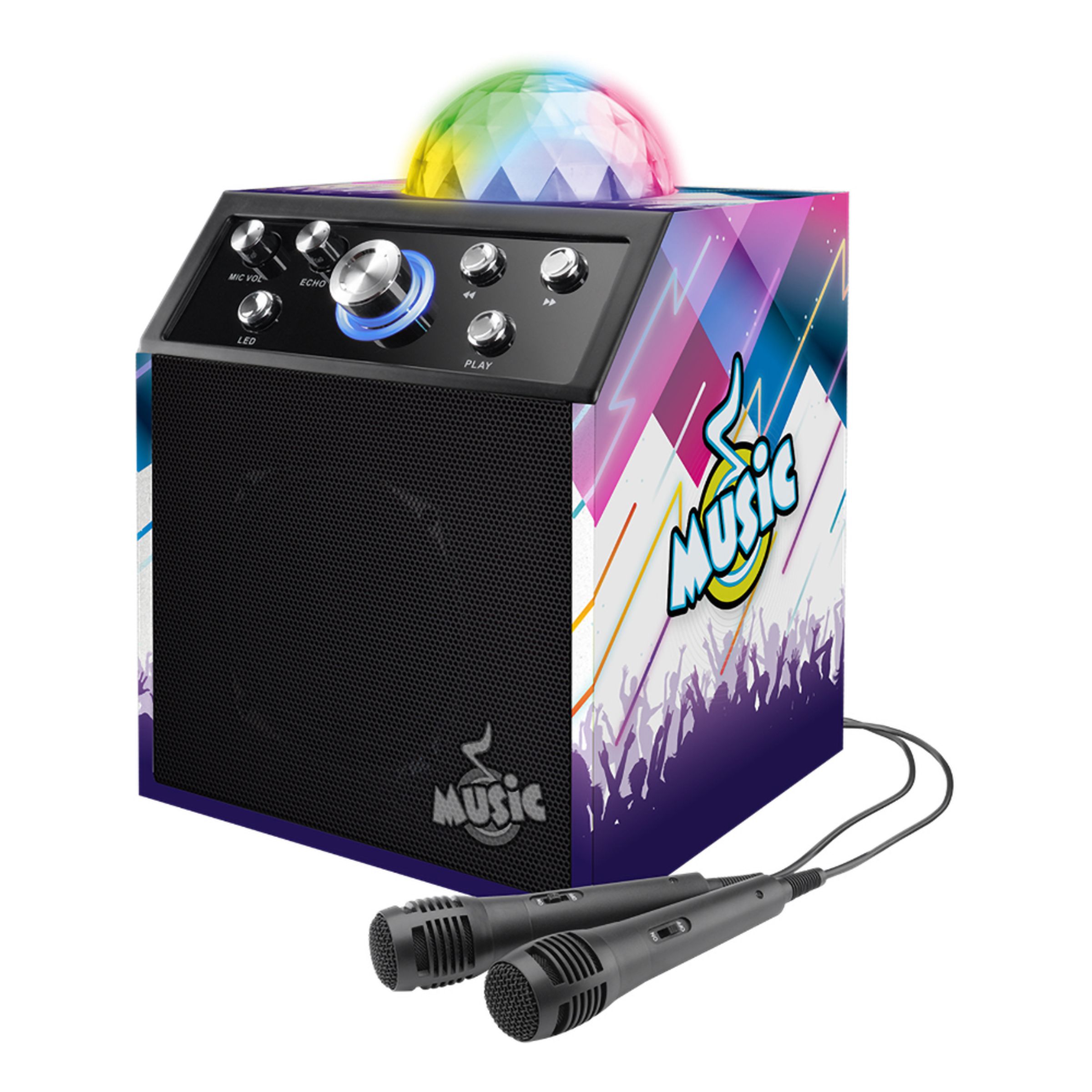 Läs mer om Karaoke Disco Högtalare Bluetooth