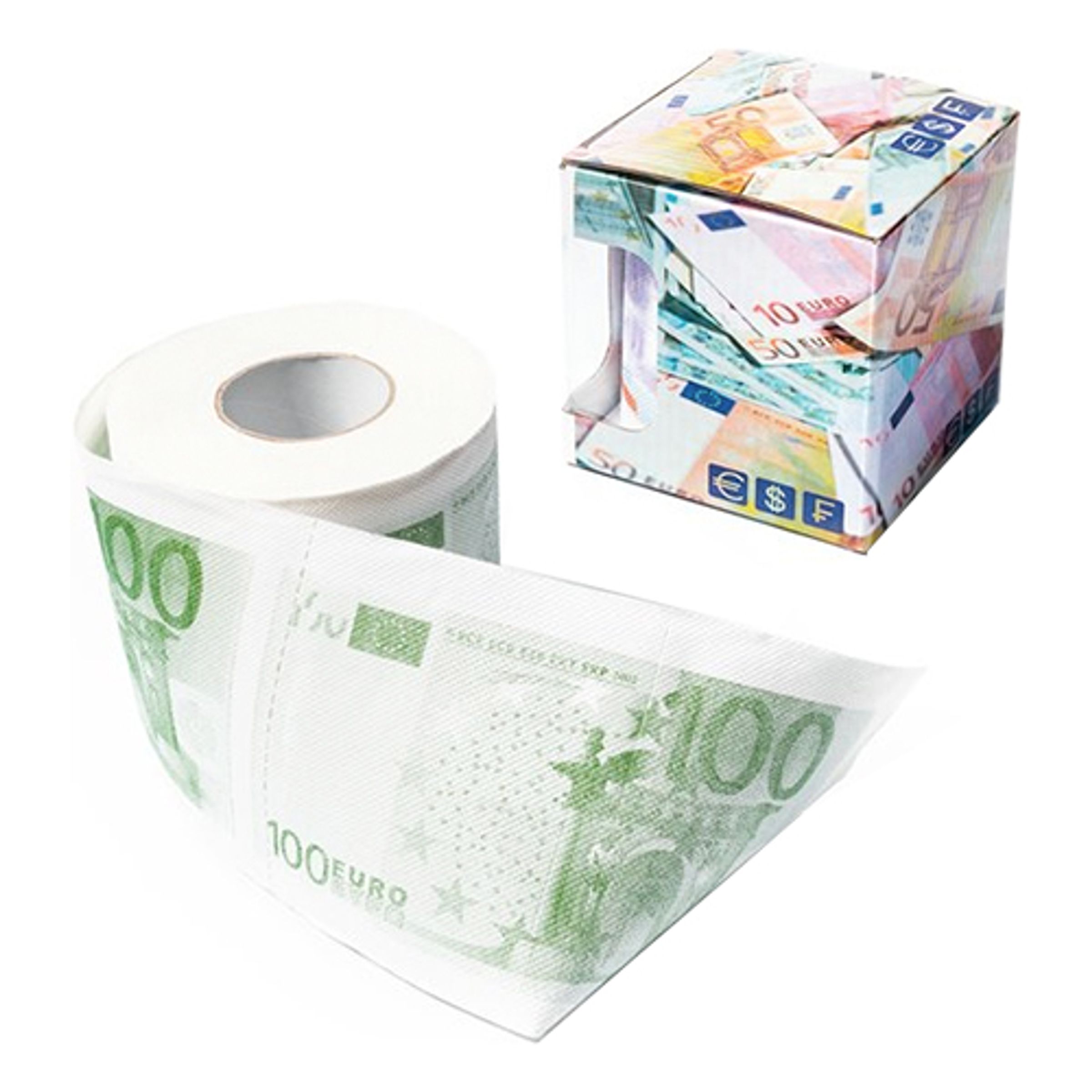 100 EUR Toalettpapper
