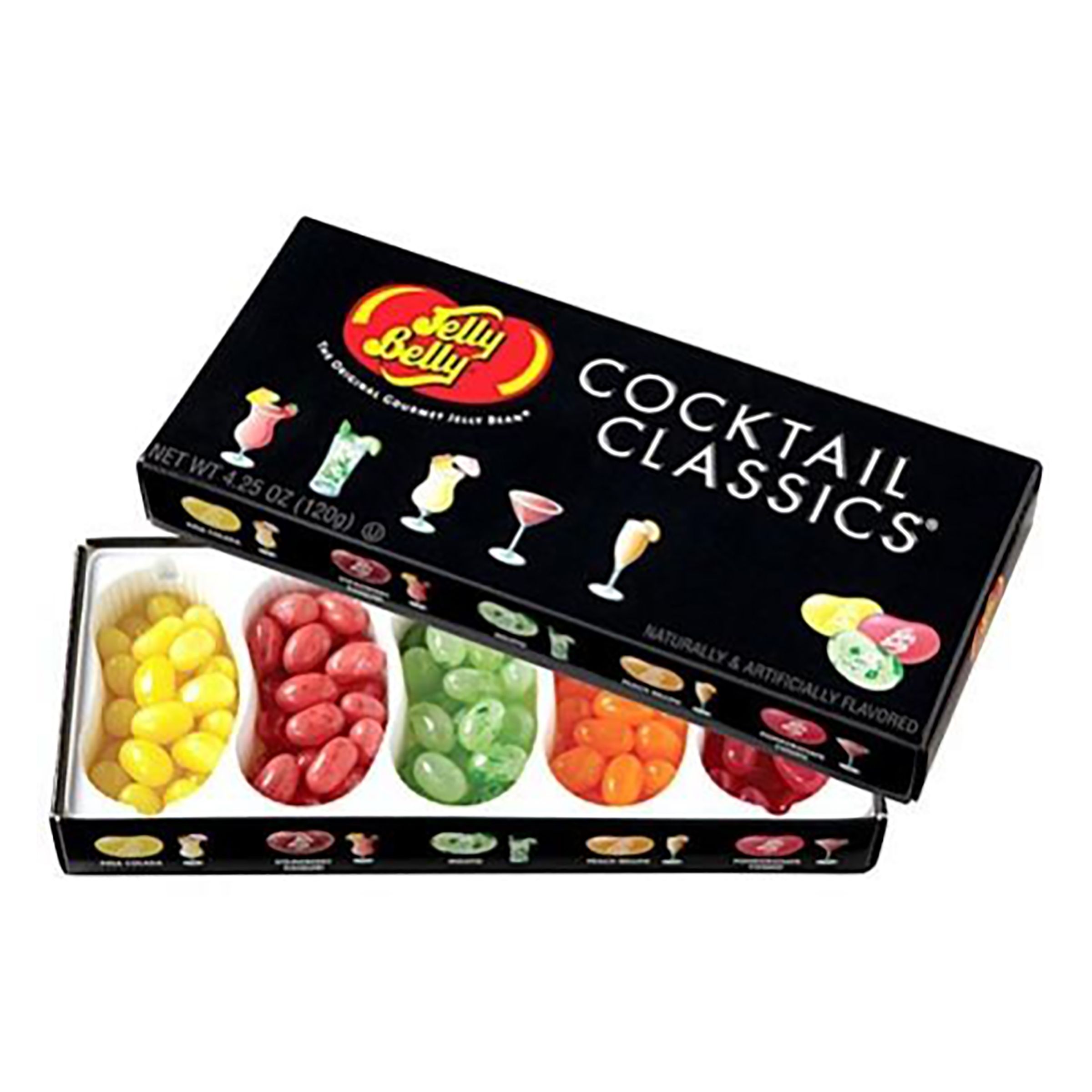 Läs mer om Jelly Belly Cocktail Classic Presentask - 120 gram