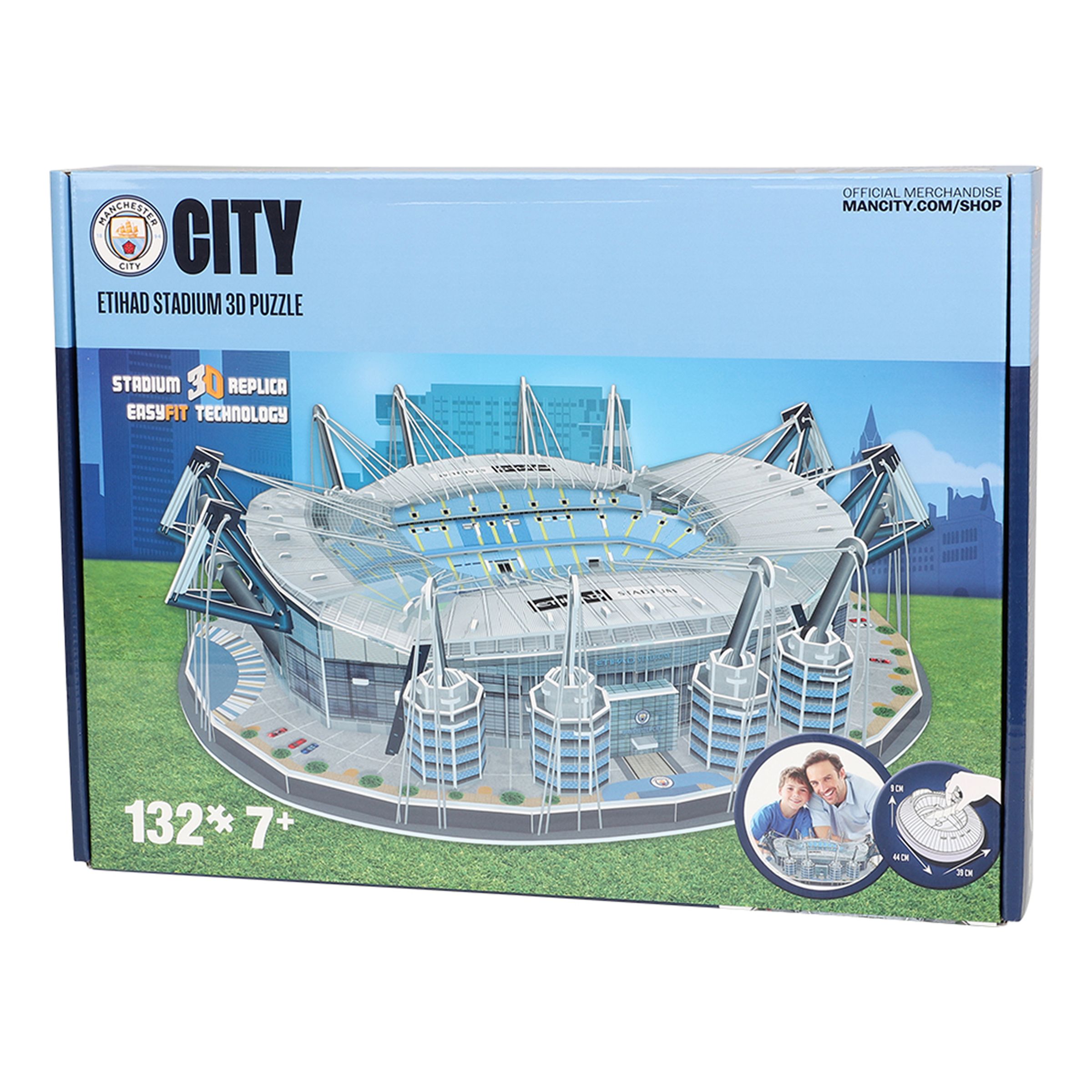 3D Pussel Stadium Manchester City | Hem - Roliga Prylar - Spel & Lek - Pussel | Maskeradspecialisten