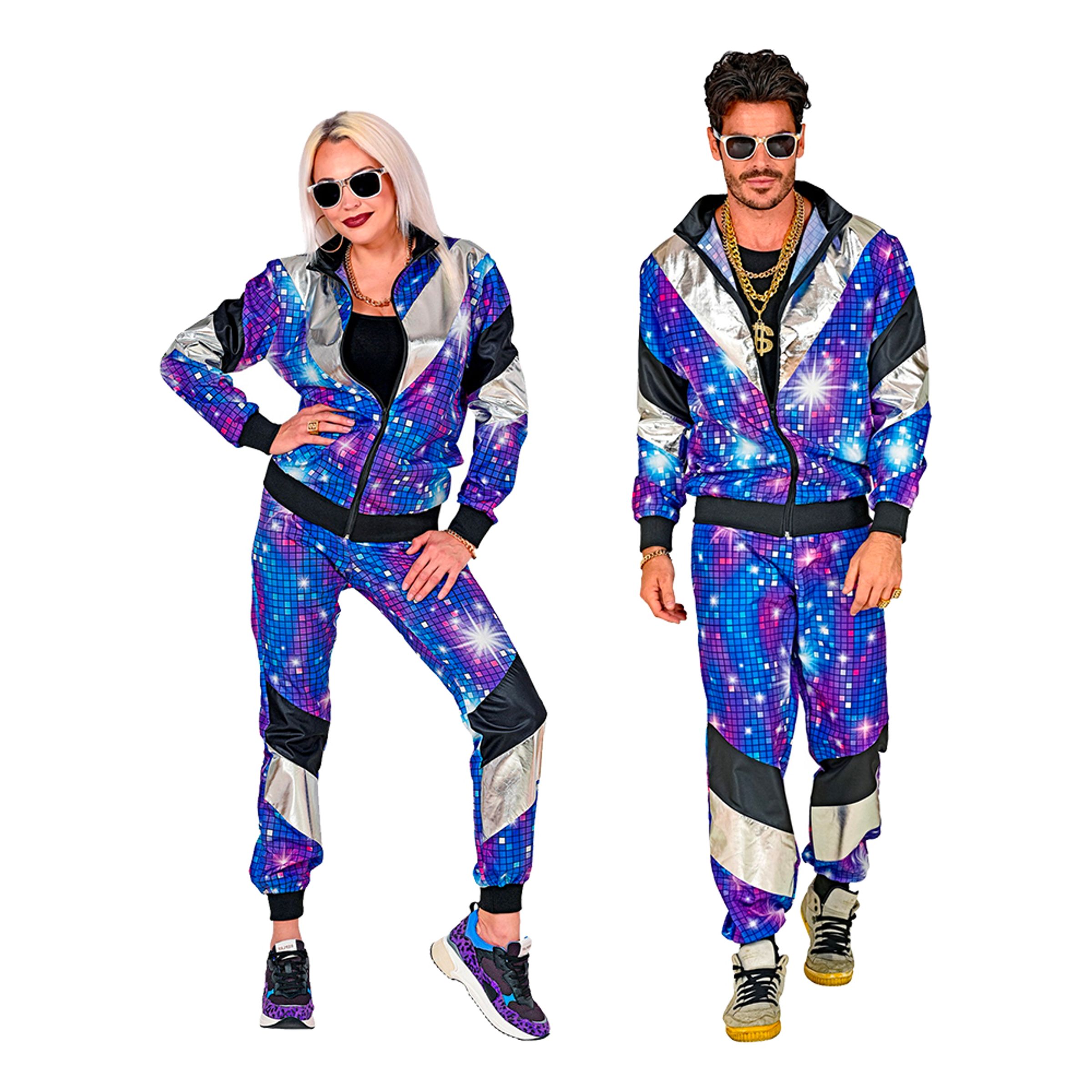 80-tals Träningsoverall Disco - XX-large | Hem - Maskerad - Maskeraddräkter - Damdräkter | Pryloteket