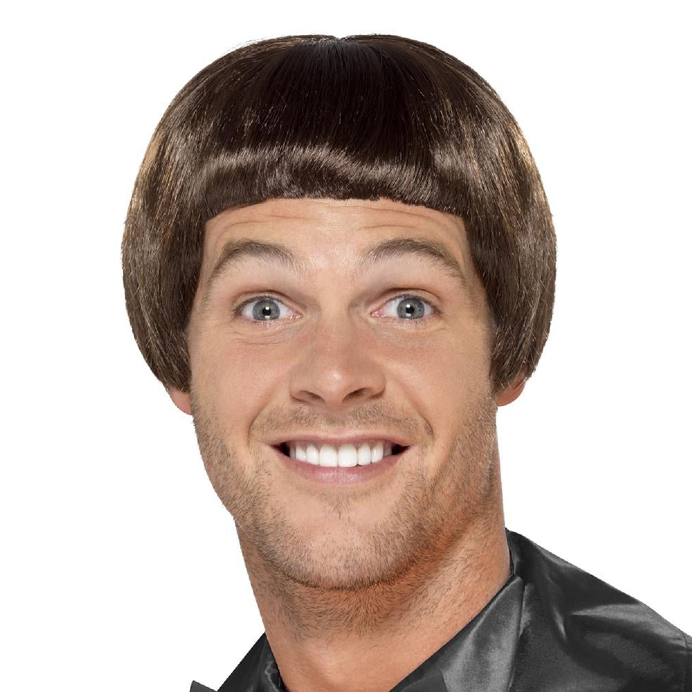 90-tals Pottfrisyr Peruk - One size | Hem - Maskerad - Peruker - Herrperuker | Pryloteket