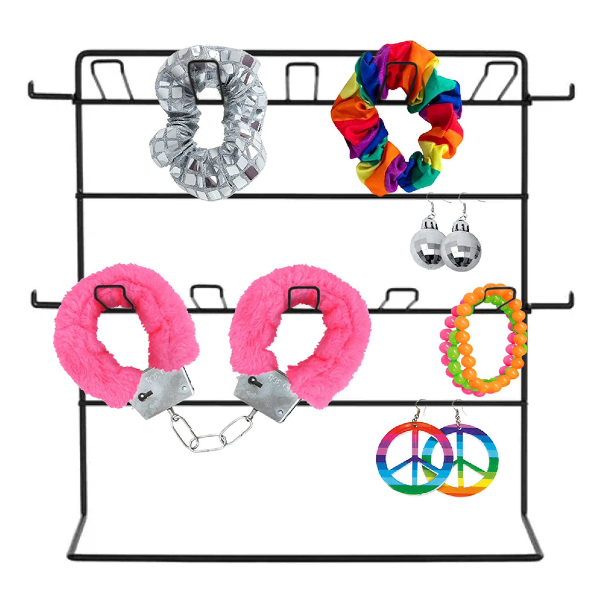 Accessoarställning i Metall Svart | Hem - Roliga Prylar - Hem & Hushåll - Heminredning | Maskeradspecialisten