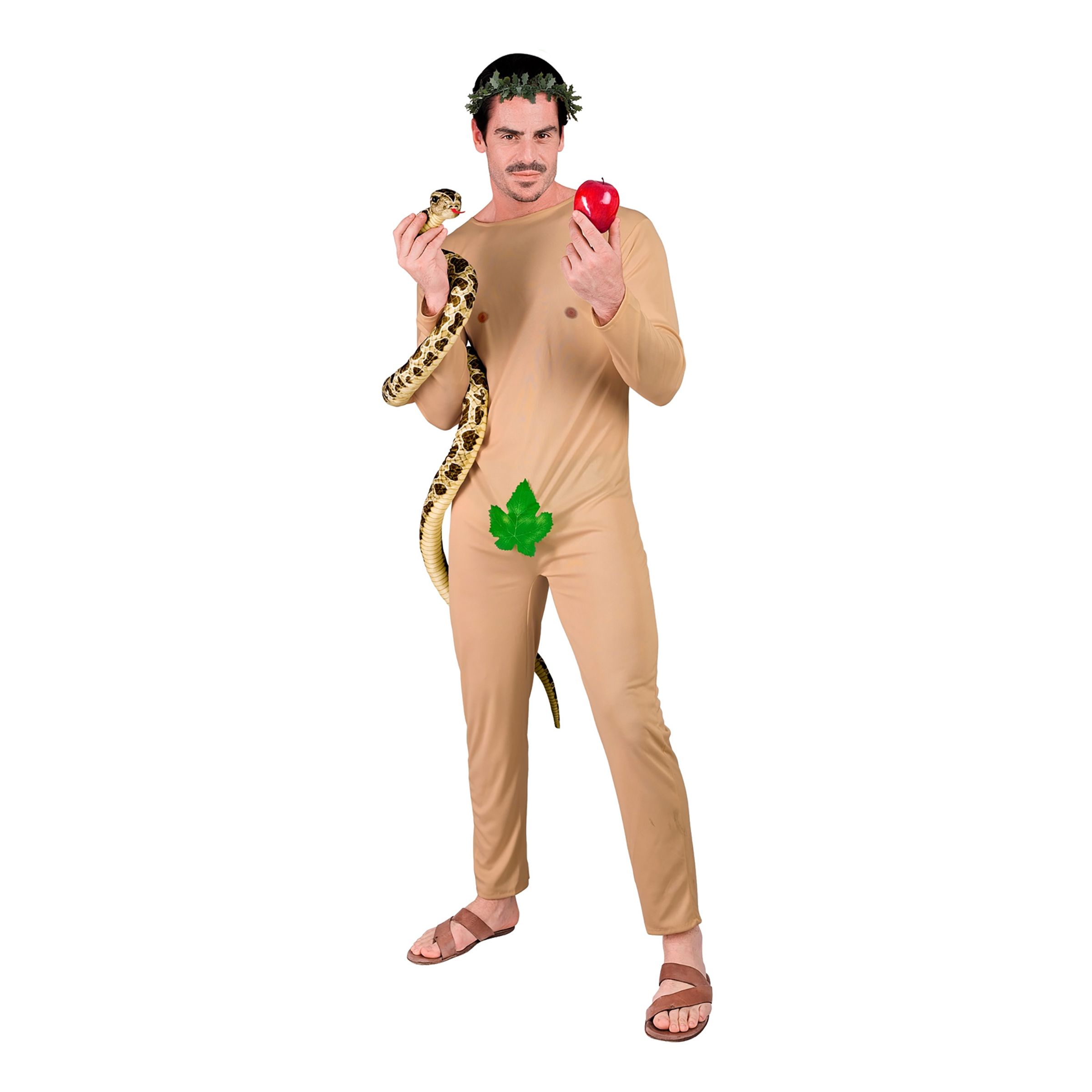 Adam med Löv Maskeraddräkt - X-Large | Hem - Maskerad - Maskeraddräkter - Herrdräkter | Pryloteket