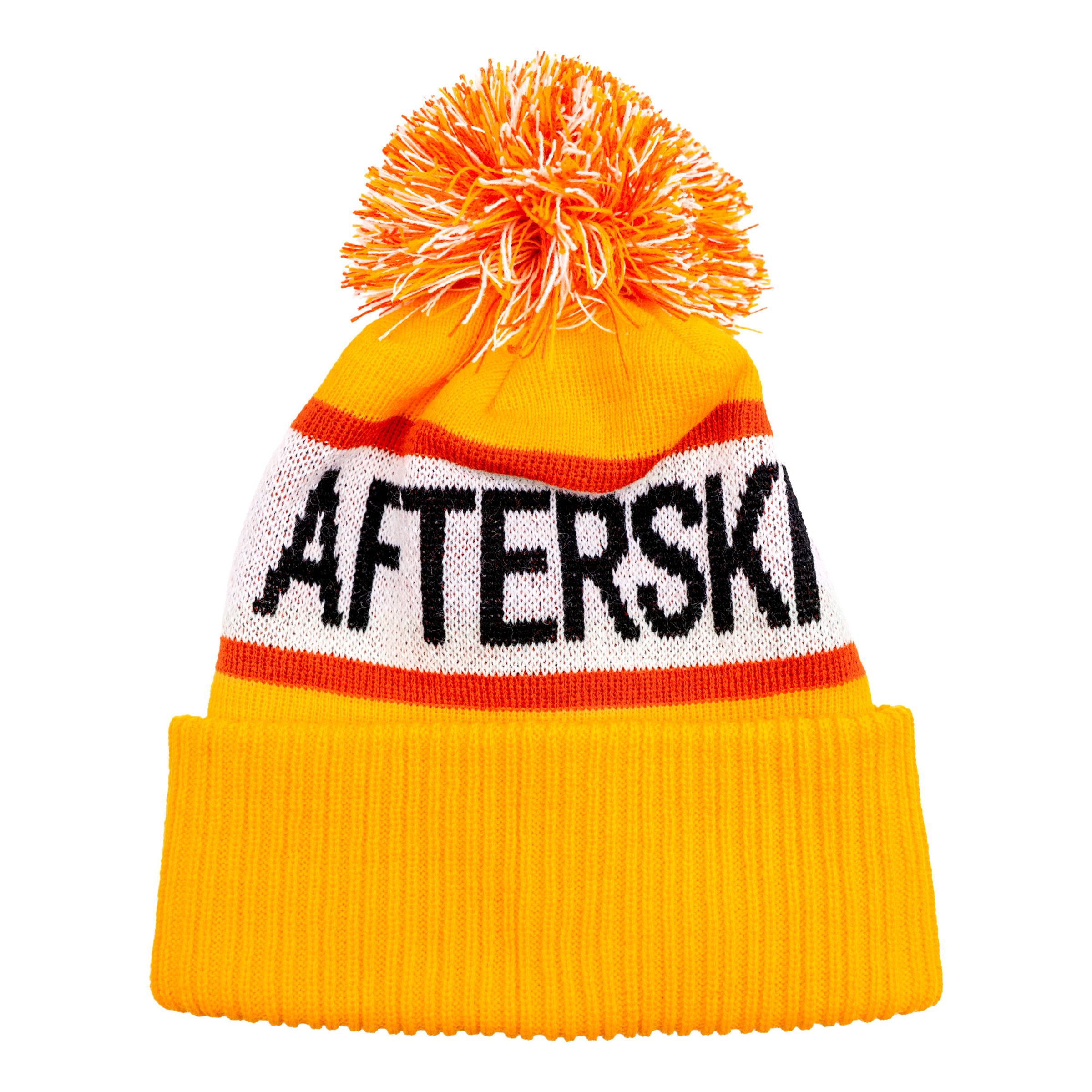 Afterski Mössa Gul - One size | Hem - Maskerad - Hattar - Kepsar & Mössor | Pryloteket