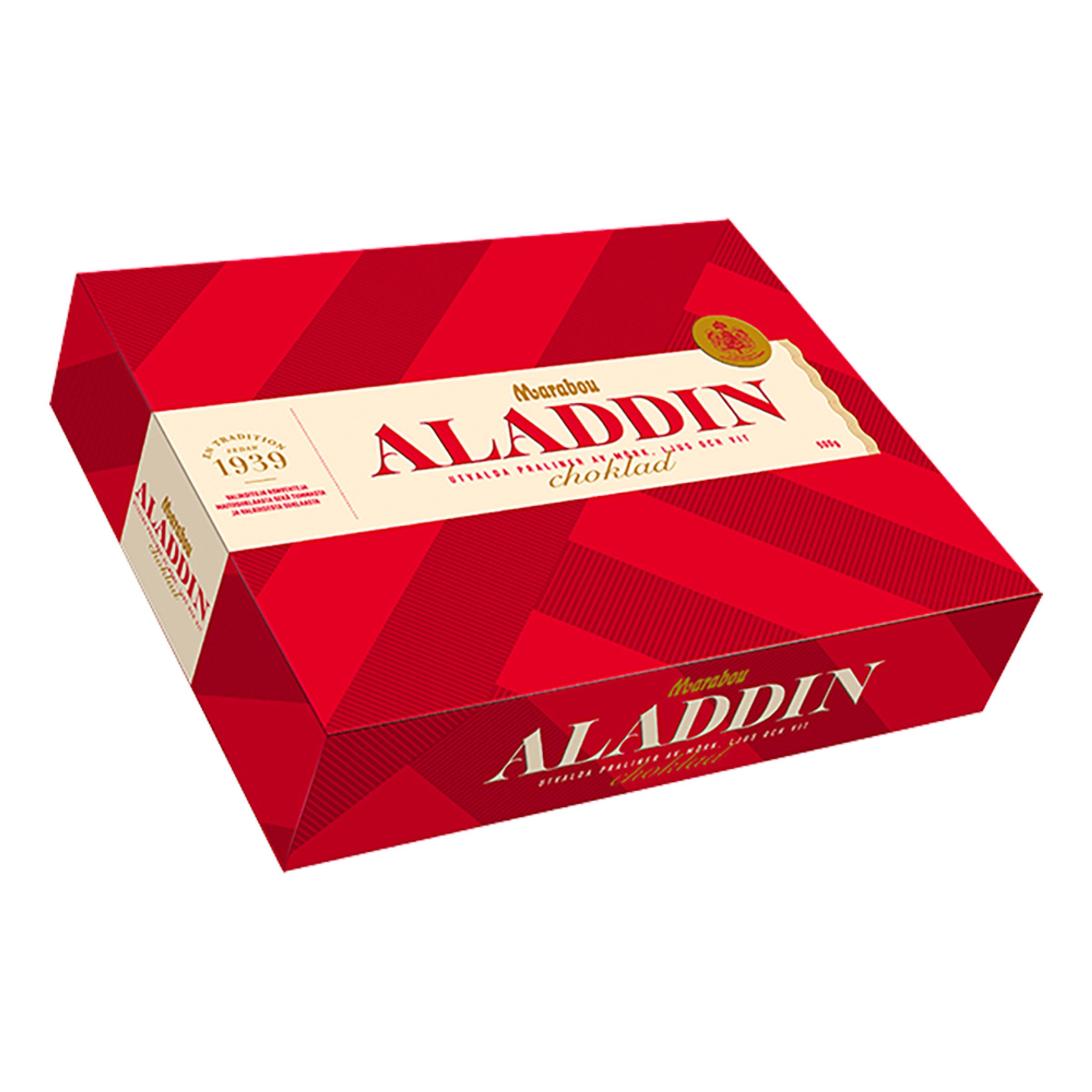 Läs mer om Aladdin Chokladask - 500 gram