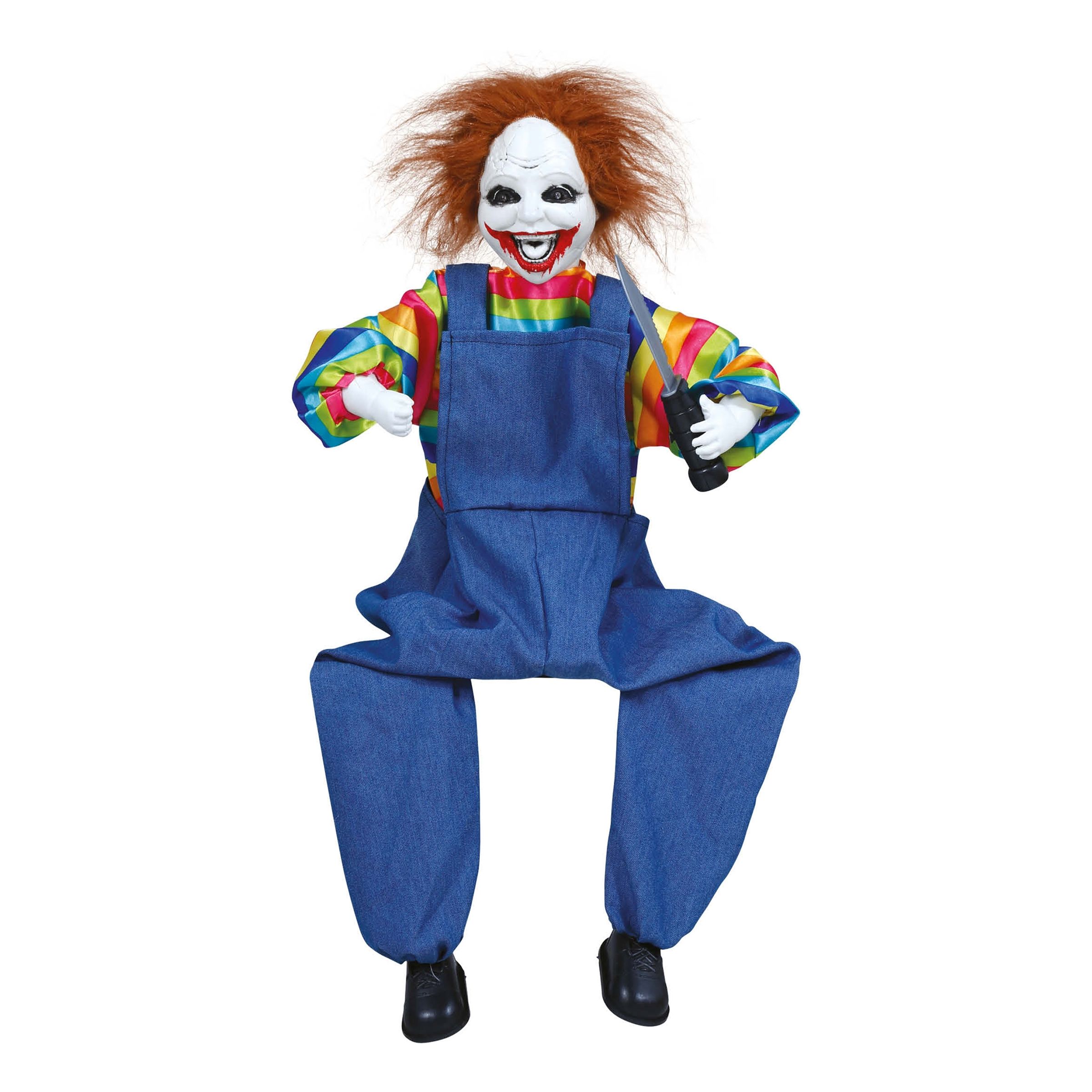 Läs mer om Animerad Clown med Ljud & Ljus Prop