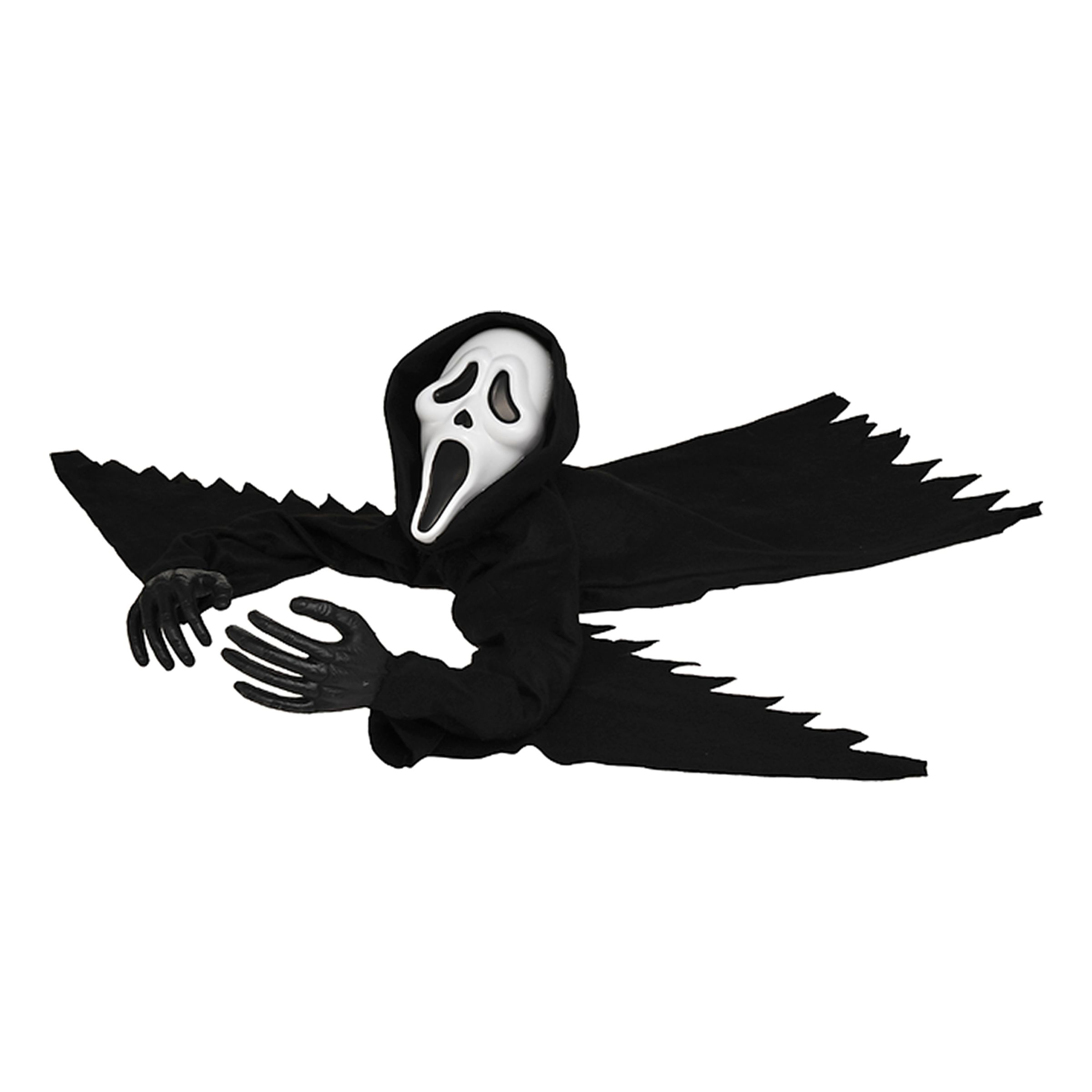 Animerad Scream Krypande Ghost Face Prop | Hem - Maskerad - Dekor & Rekvisita - Props | Maskeradspecialisten