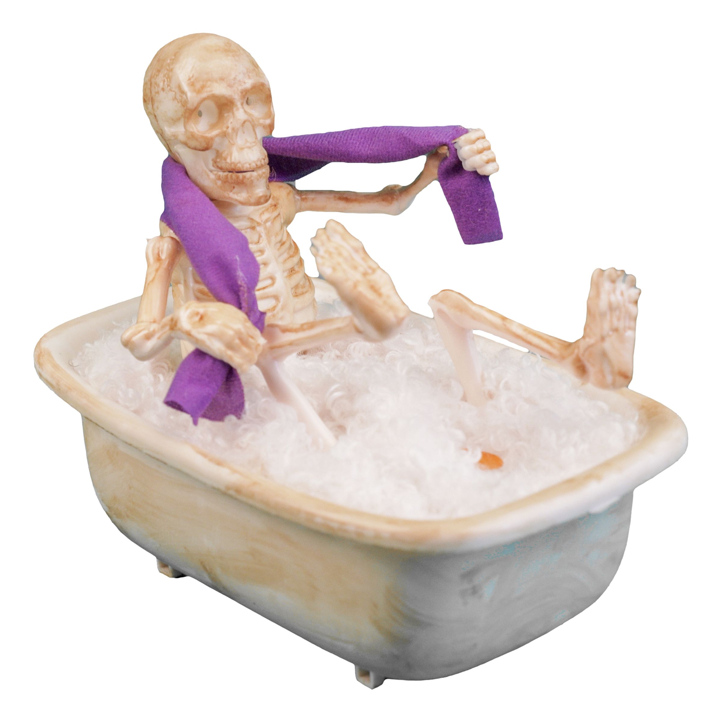 Animeret Badende Skelet Prop