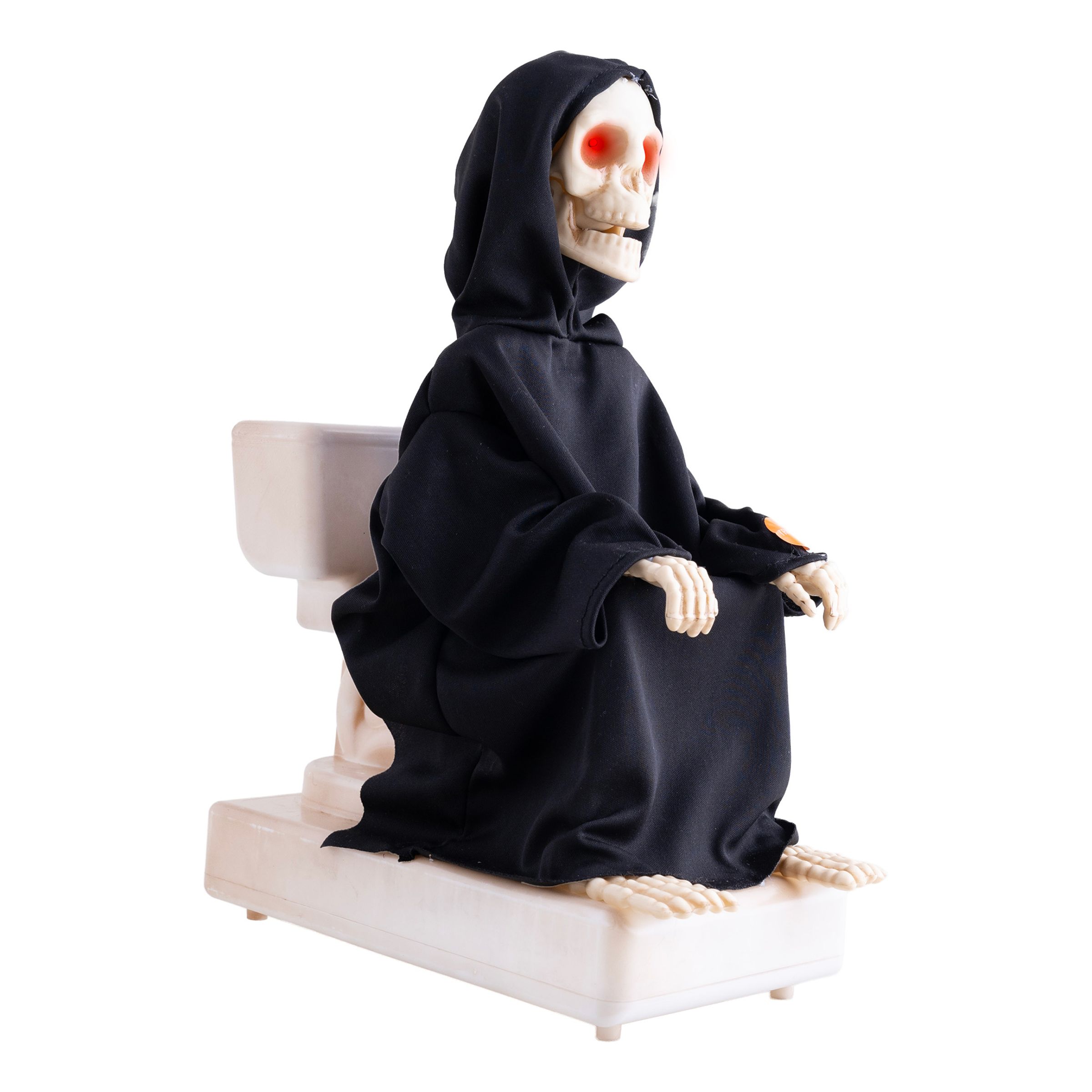 Animerat Skelett på Toalett Prop | Hem - Maskerad - Dekor & Rekvisita - Props | Maskeradspecialisten