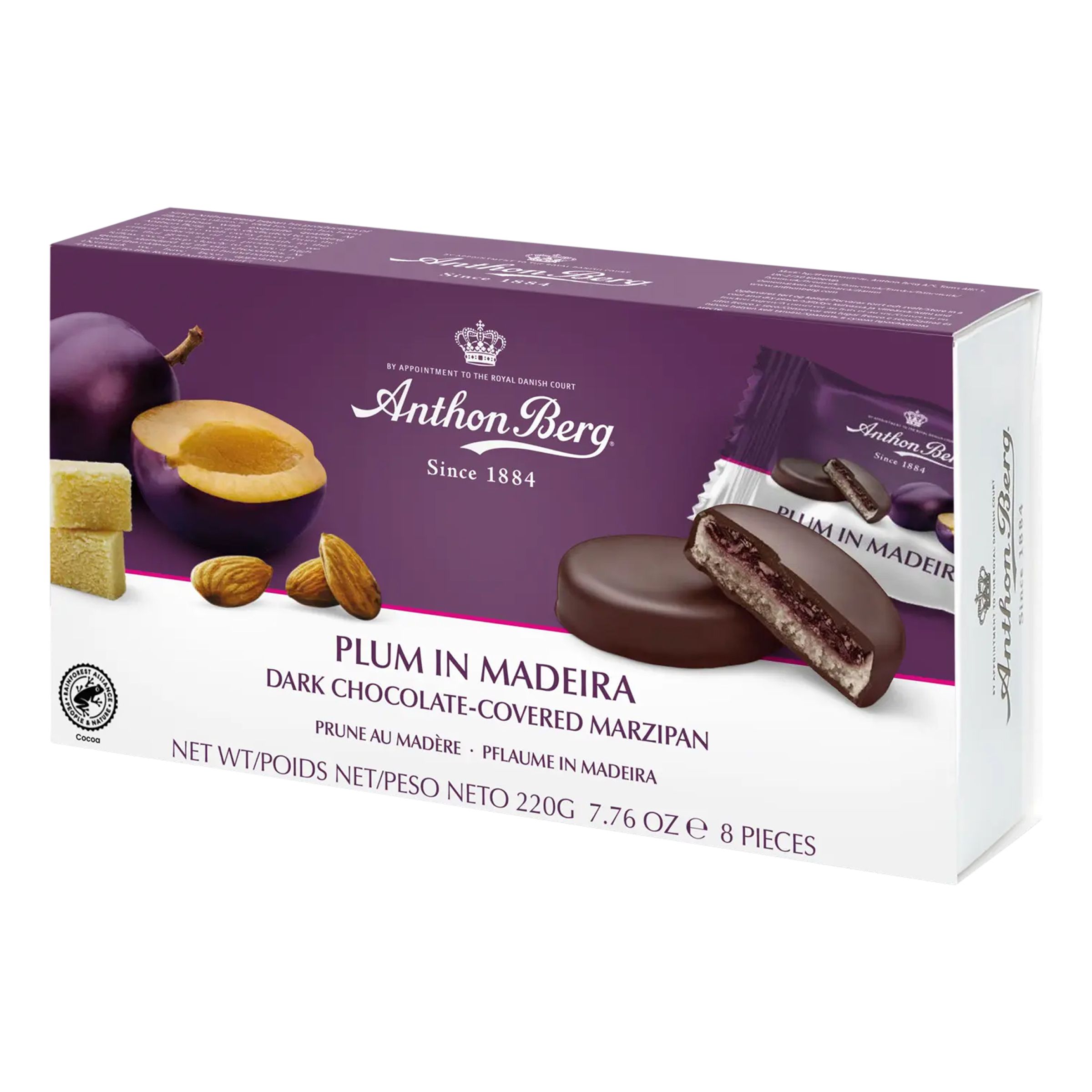 Anthon Berg Plommon i Madeira - 220 gram | Hem - Godis & Läsk - Godis - Choklad | Party Outlet