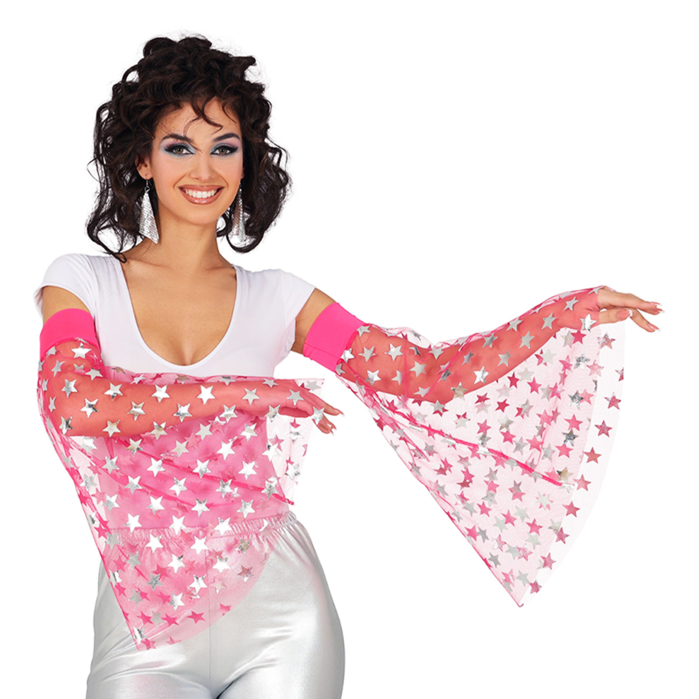 Ärmar Disco Lila - One size | Hem - Maskerad - Tillbehör - Maskeradaccessoarer | Pryloteket