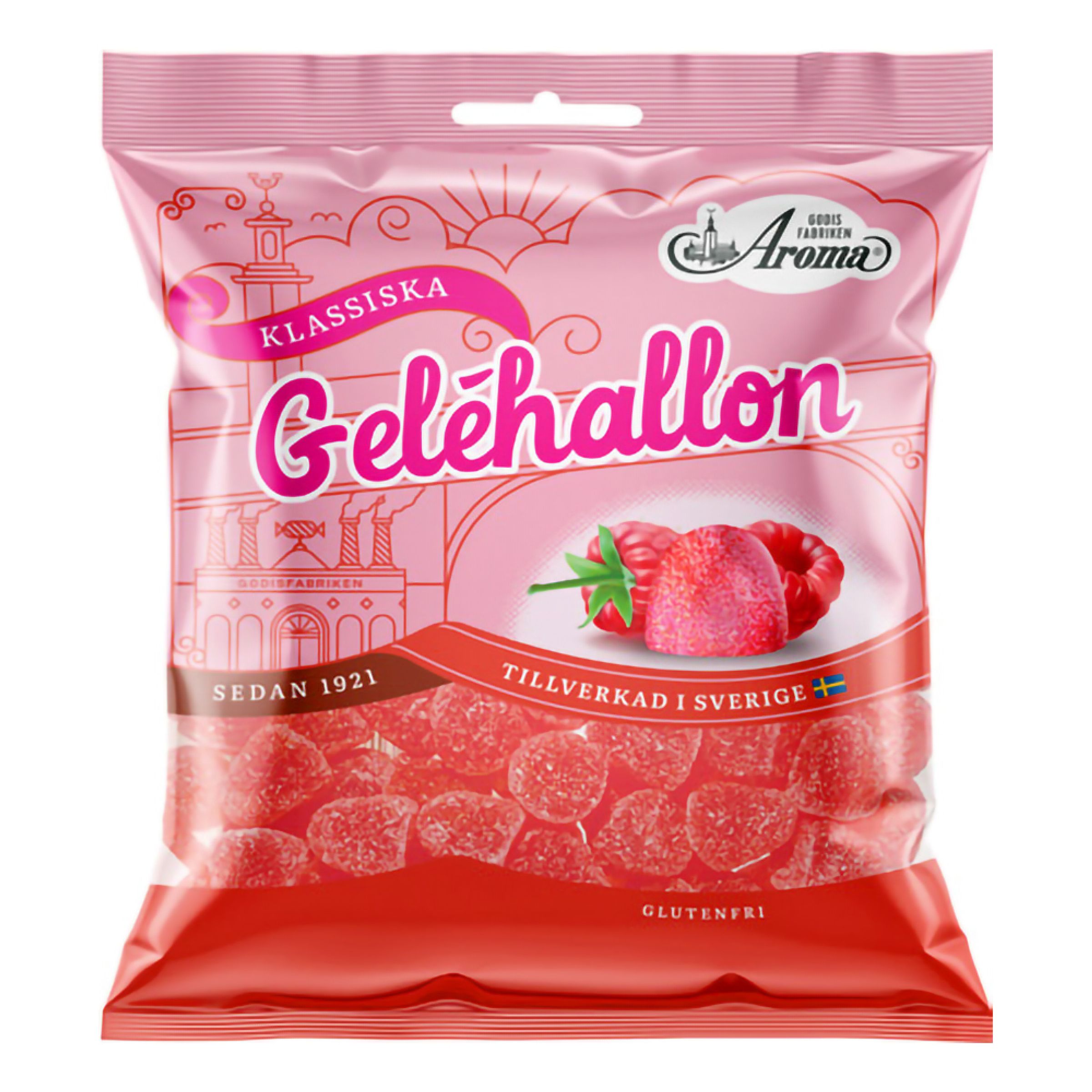 Aroma Gelehallon - 290 gram | Hem - Godis & Läsk - Godis - Retrogodis | Pryloteket