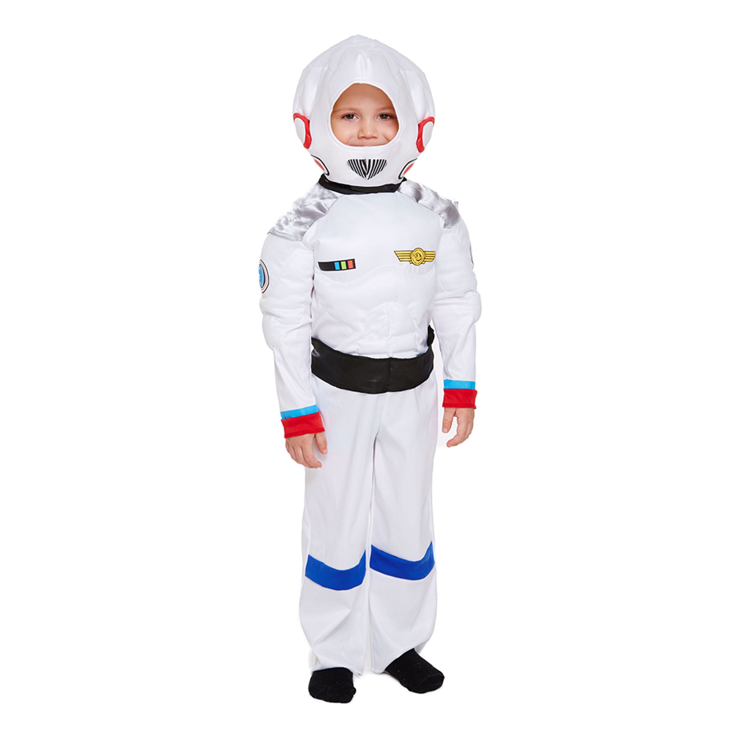 Läs mer om Astronaut Barn Maskeraddräkt - One size