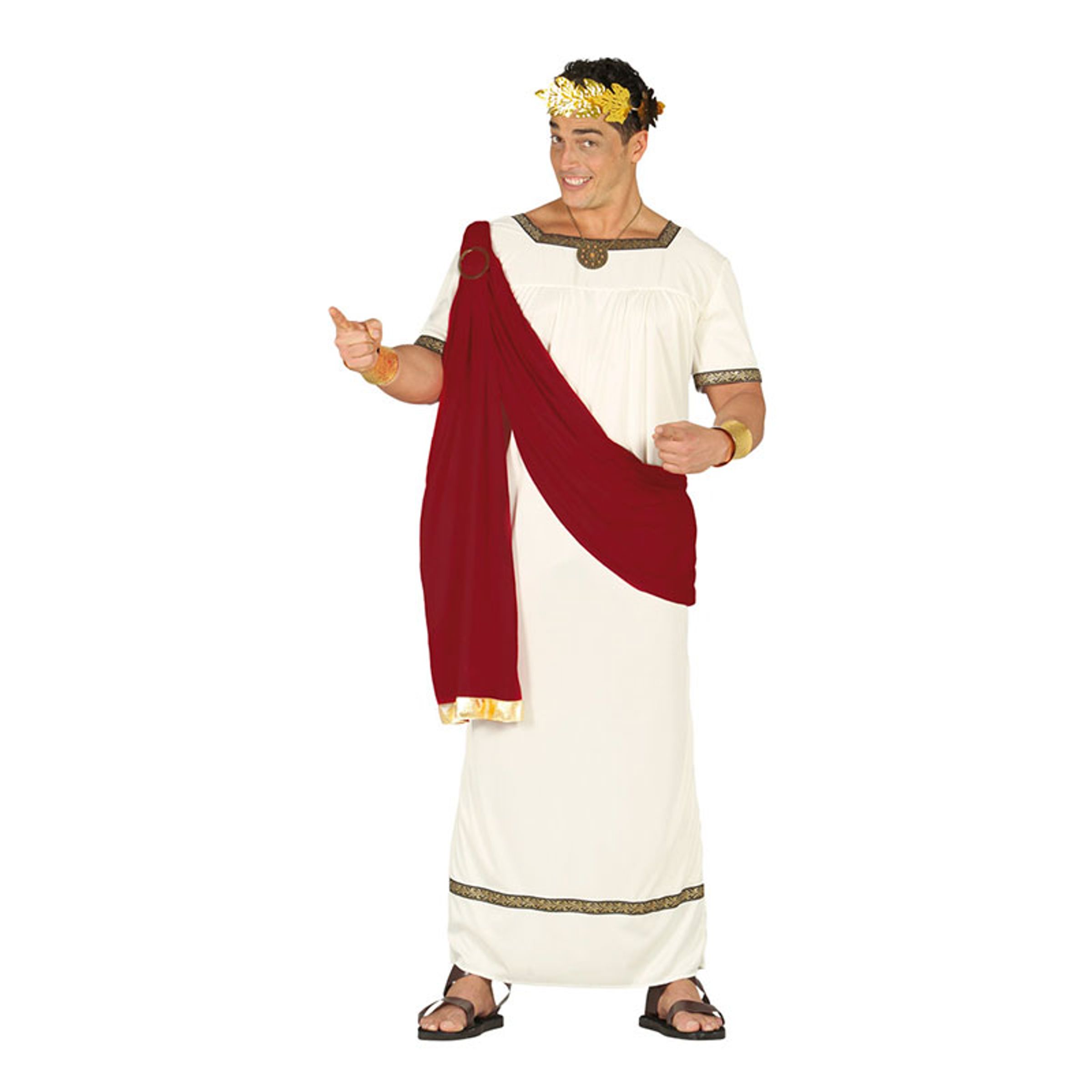 Läs mer om Augustus Caesar Maskeraddräkt - One size