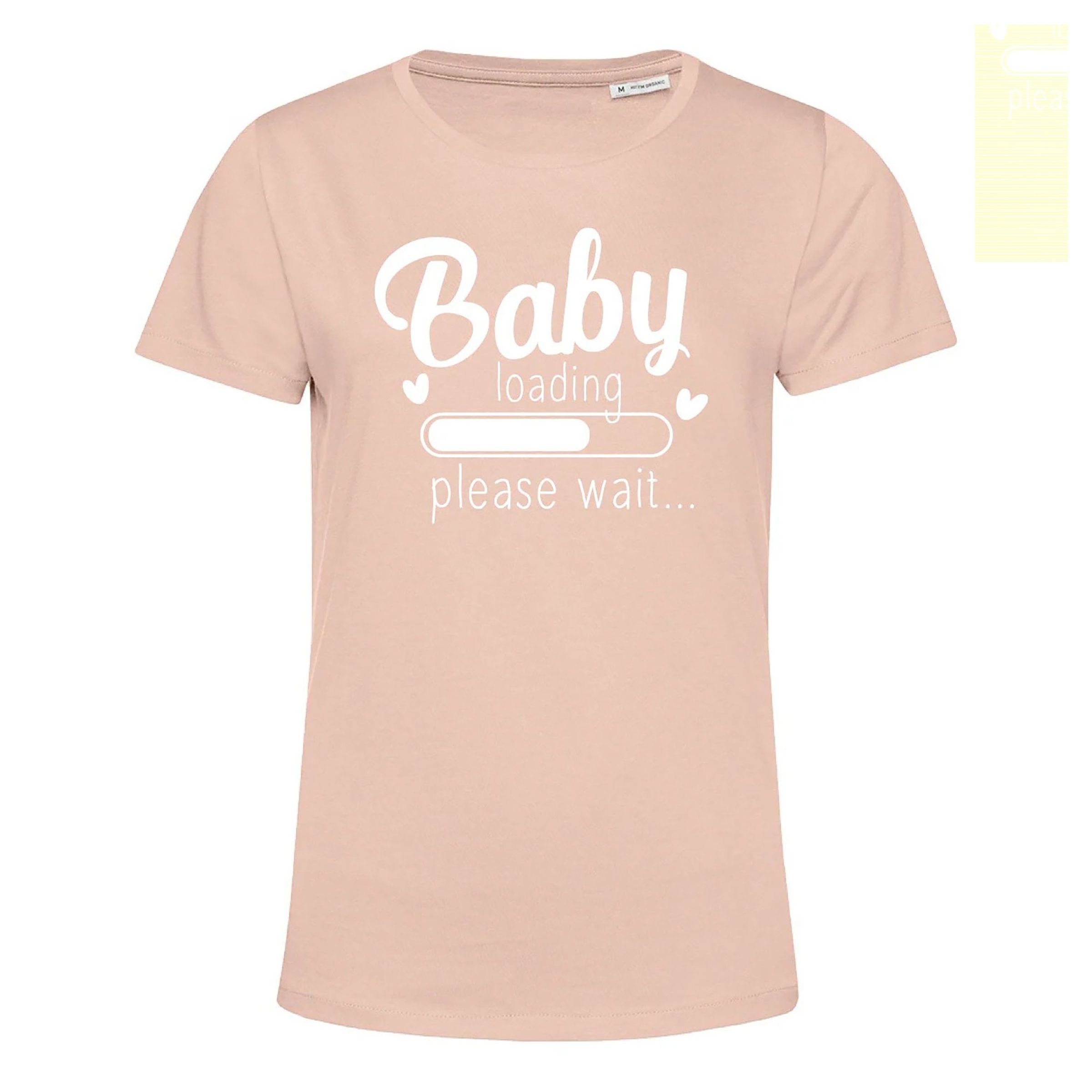 Läs mer om Baby Loading Dam T-shirt - X-Large