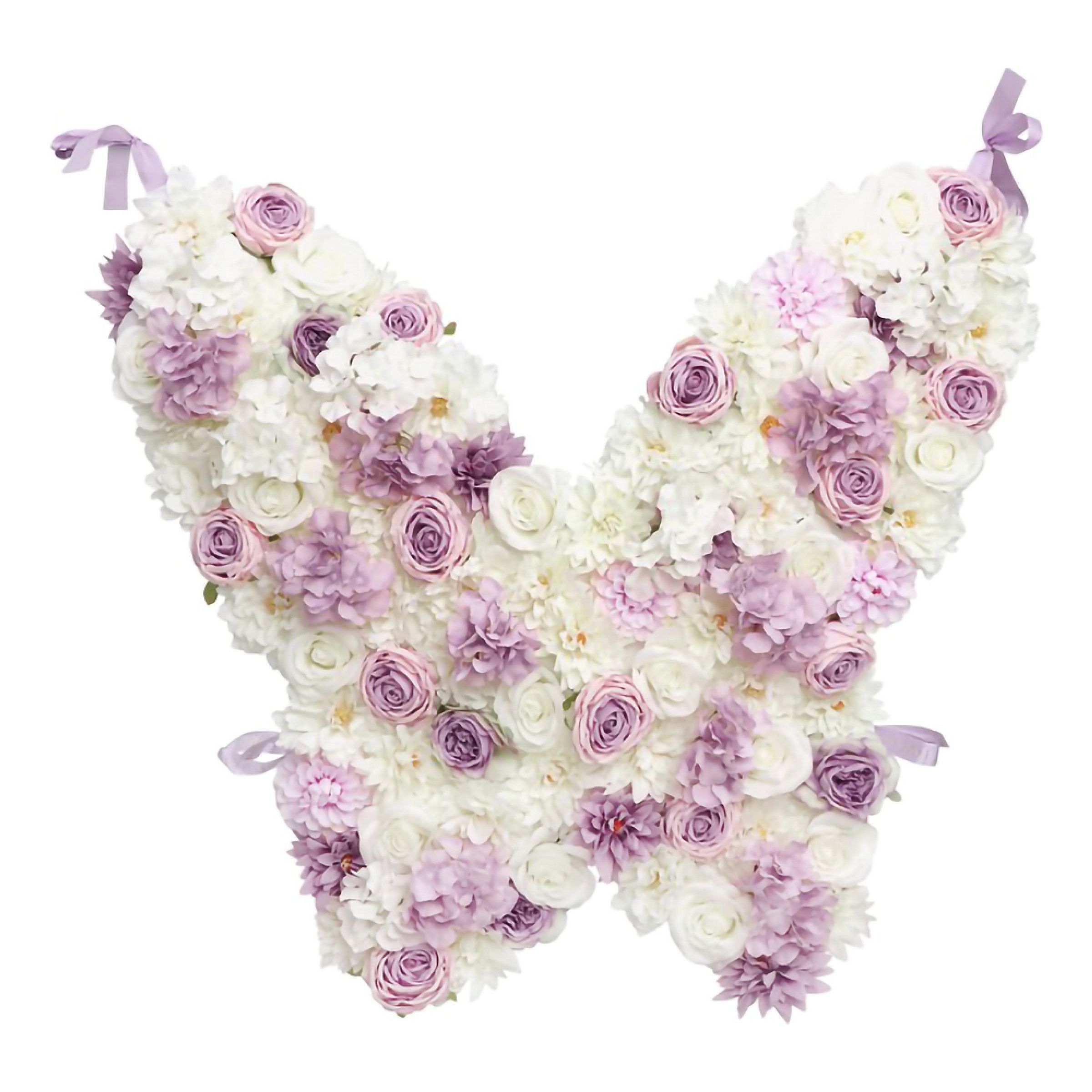 Backdrop Blomfjäril | Hem - Teman - Barnkalas - Kalasteman - Prinsess Kalas | Maskeradspecialisten