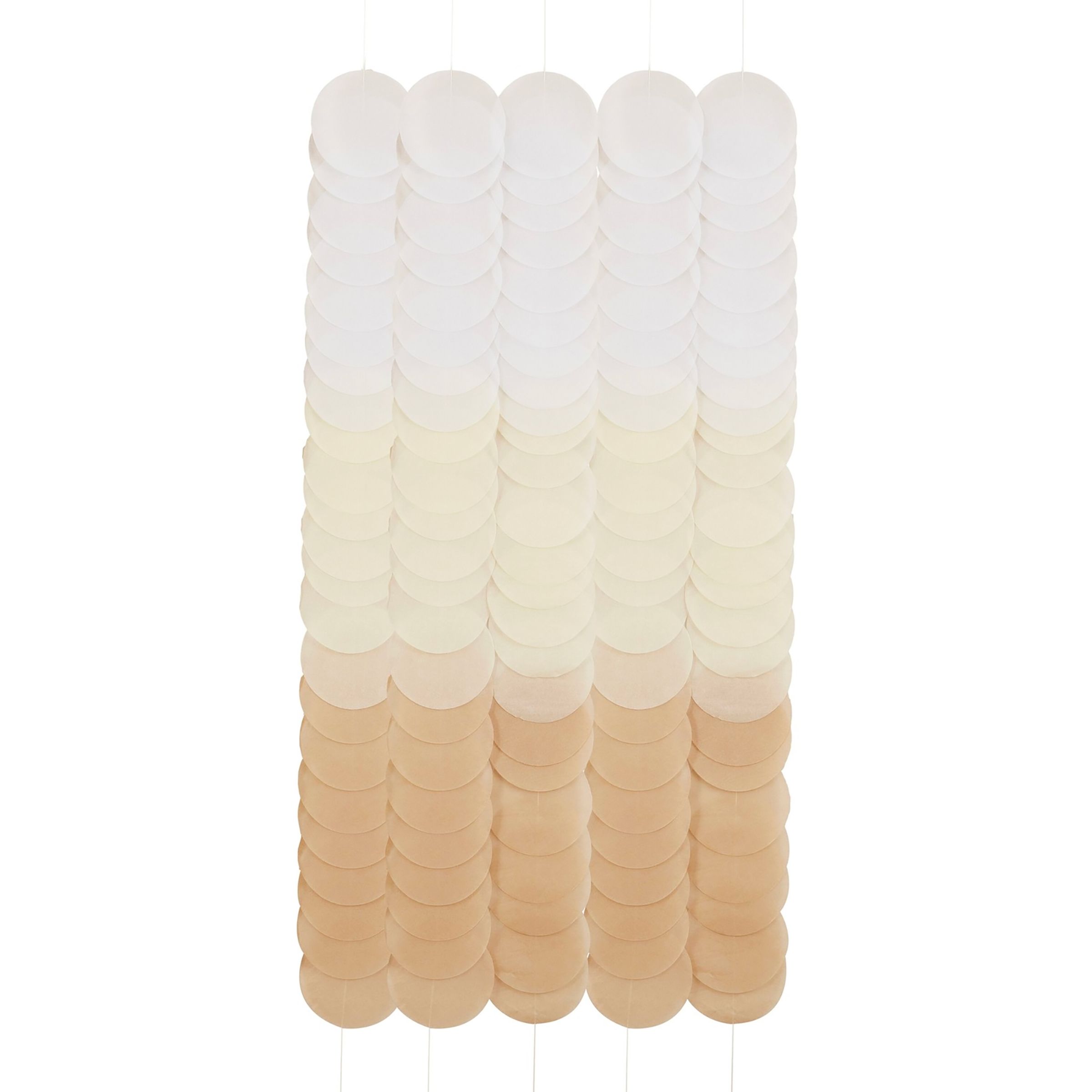 Backdrop Cirklar Beige Mix