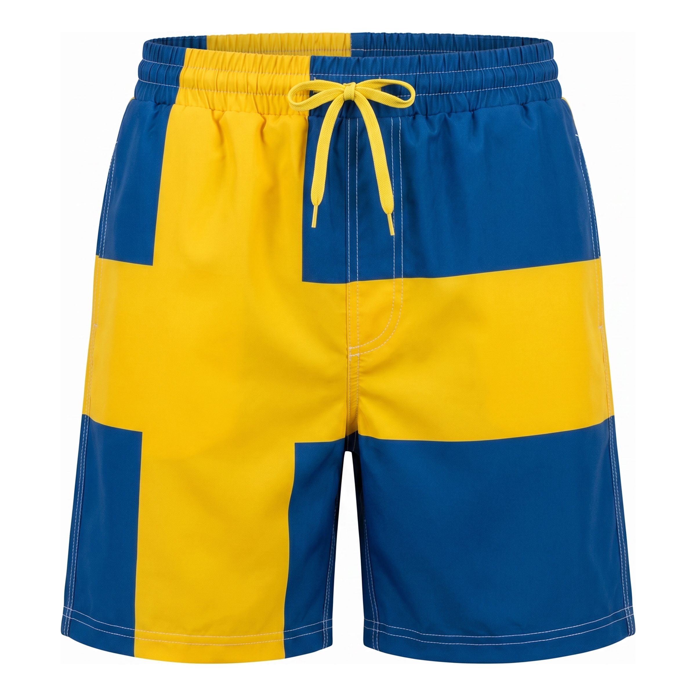 Badshorts Svenska Flaggan - Small | Hem - Roliga Prylar - Hobby & Fritid - Supporterprylar | Pryloteket
