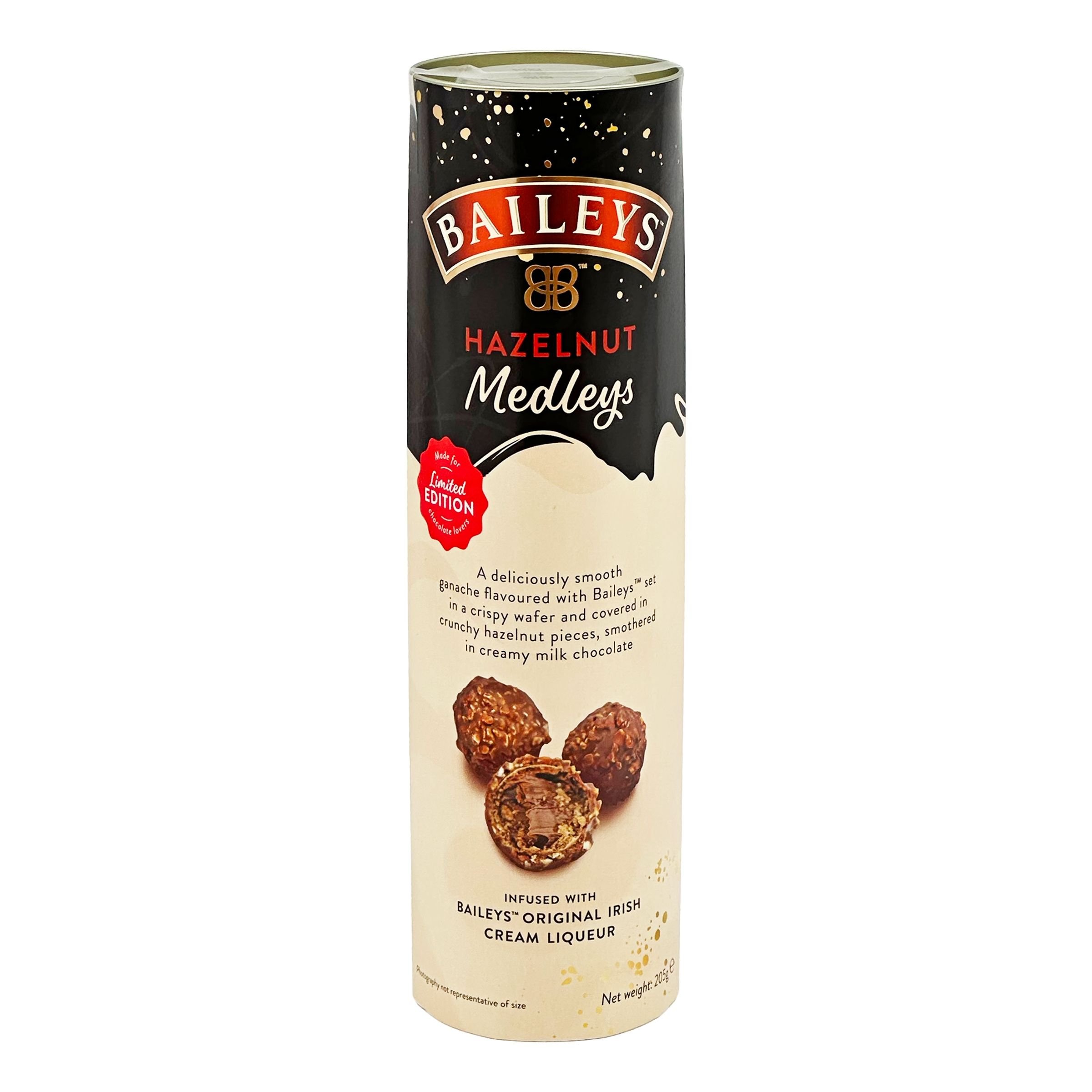 Baileys Hasselnötstryfflar i Tub - 205 gram