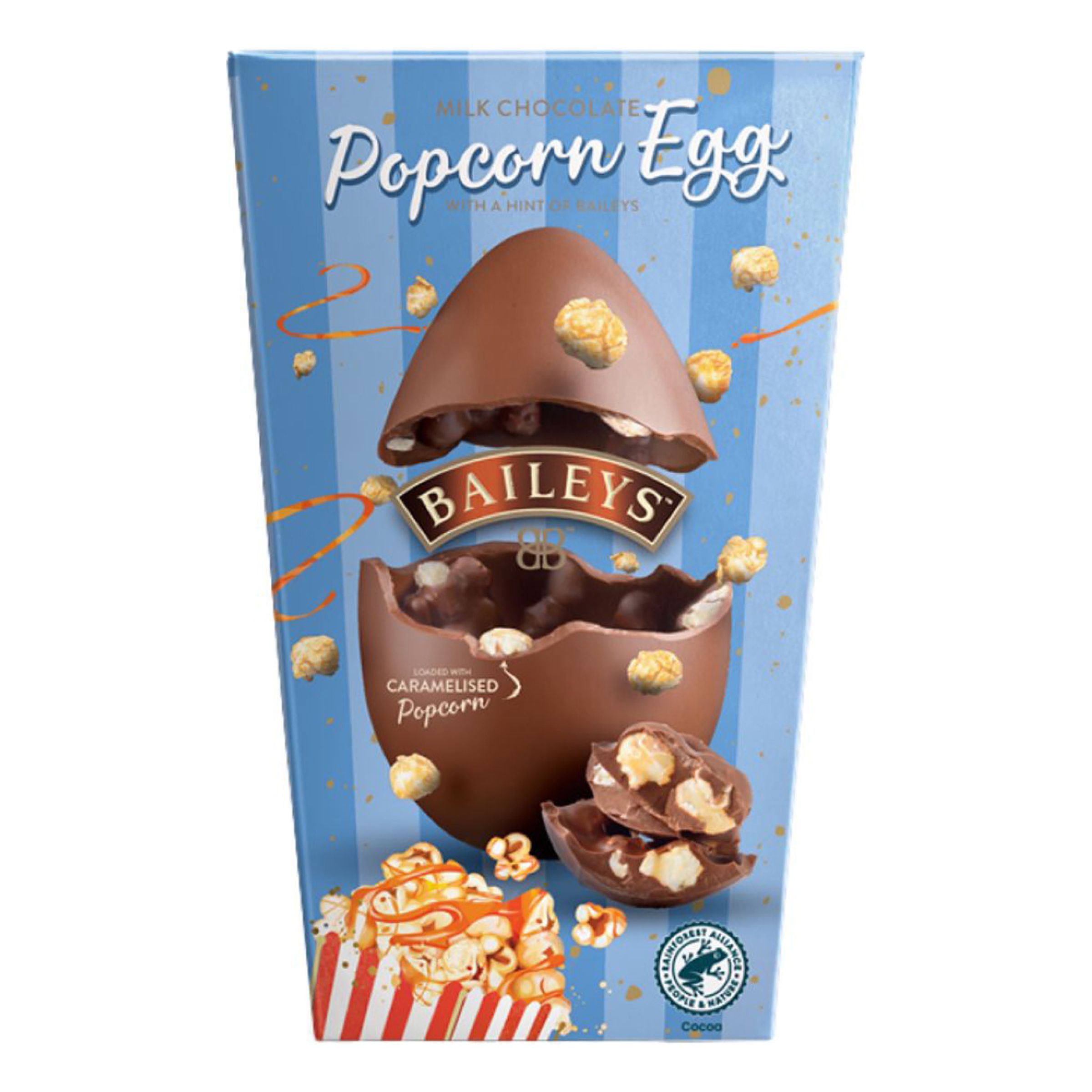 Baileys Popcorn Chokladägg - 230 g | Hem - Godis & Läsk - Godis - Choklad | Maskeradspecialisten