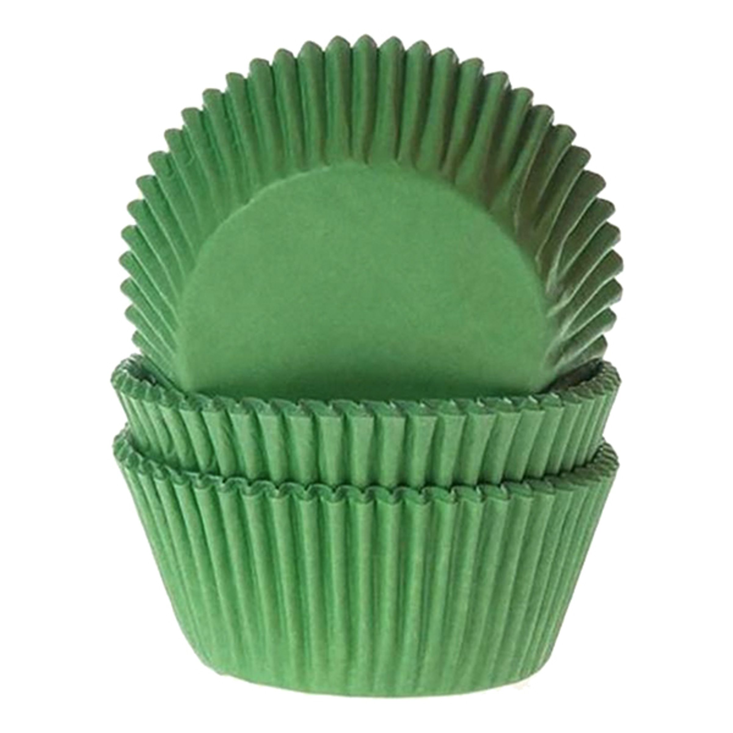 Muffinsformar Grön - 50-pack