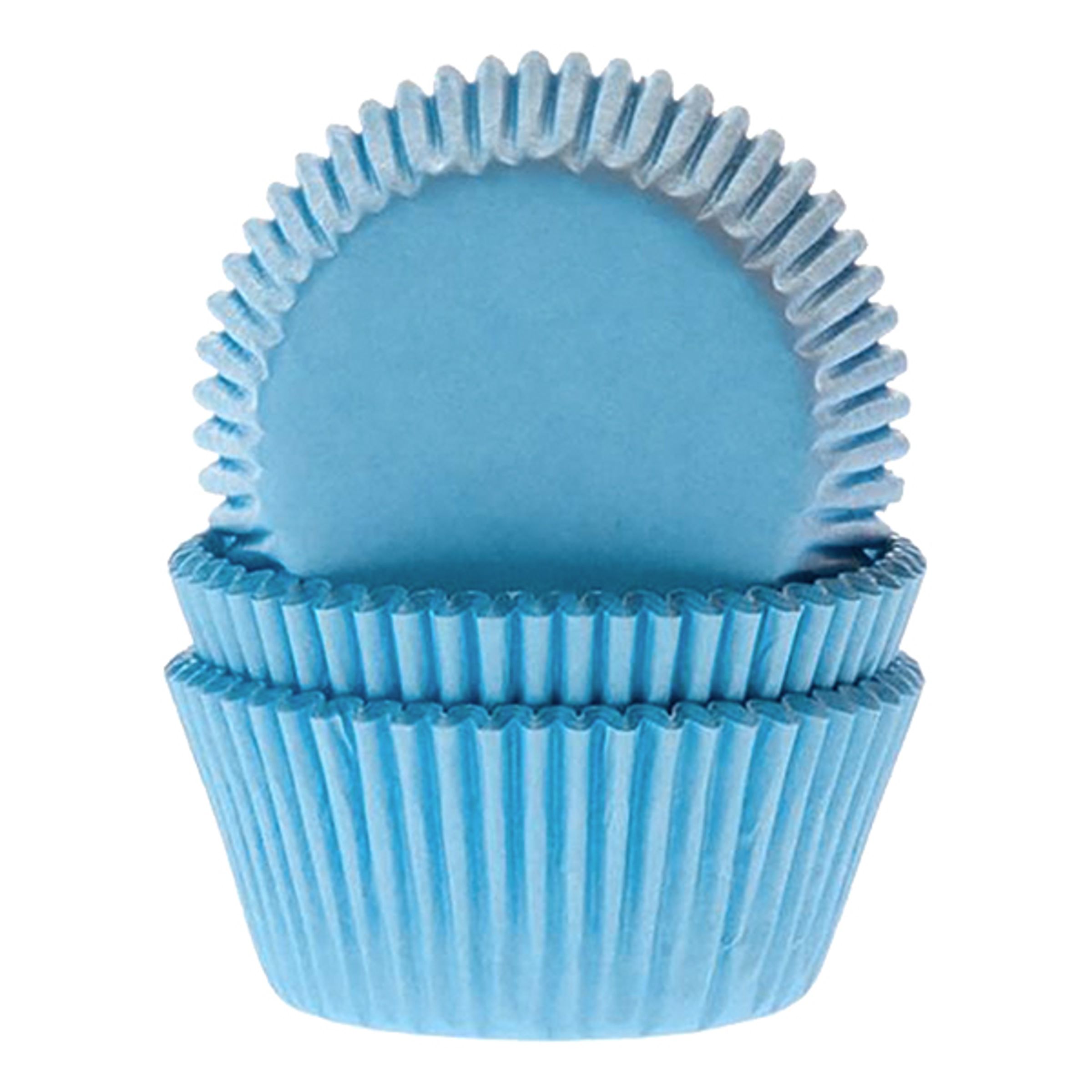 Muffinsformar Ljusblå - 50-pack