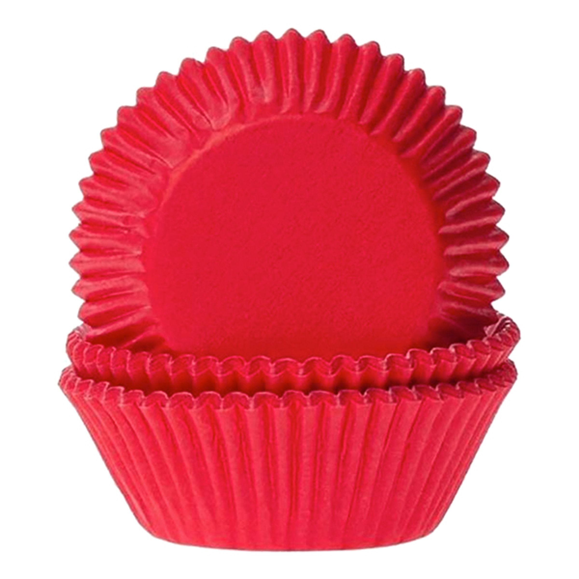 Läs mer om Muffinsformar Röd - 50-pack