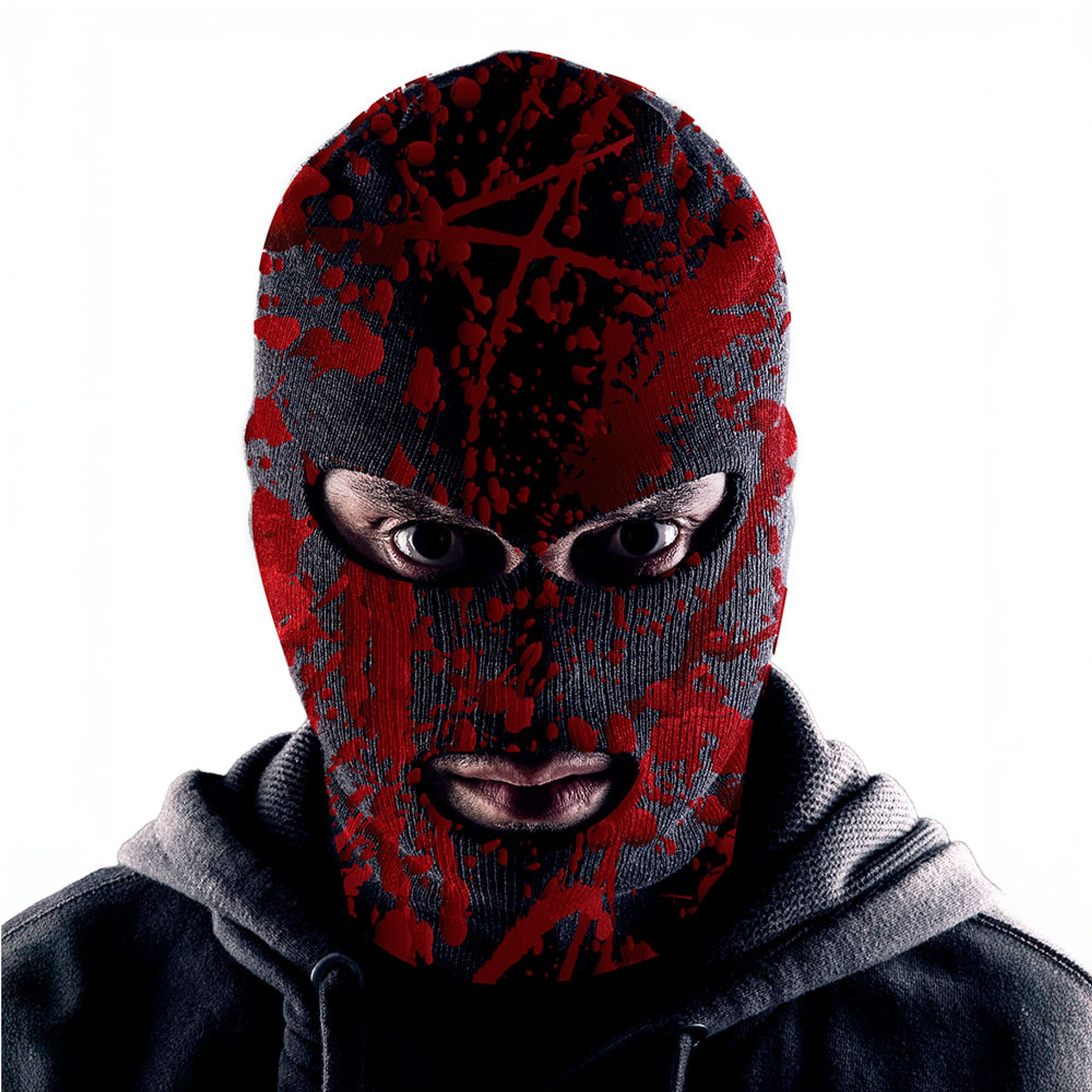 Balaklava Svart Blod - One size | Hem - Maskerad - Hattar - Vuxenhattar | Pryloteket